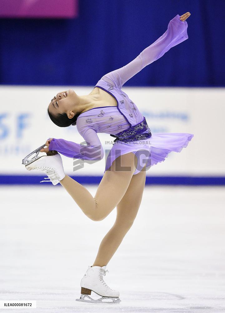 Asada finishes 3rd at figure skating national championships