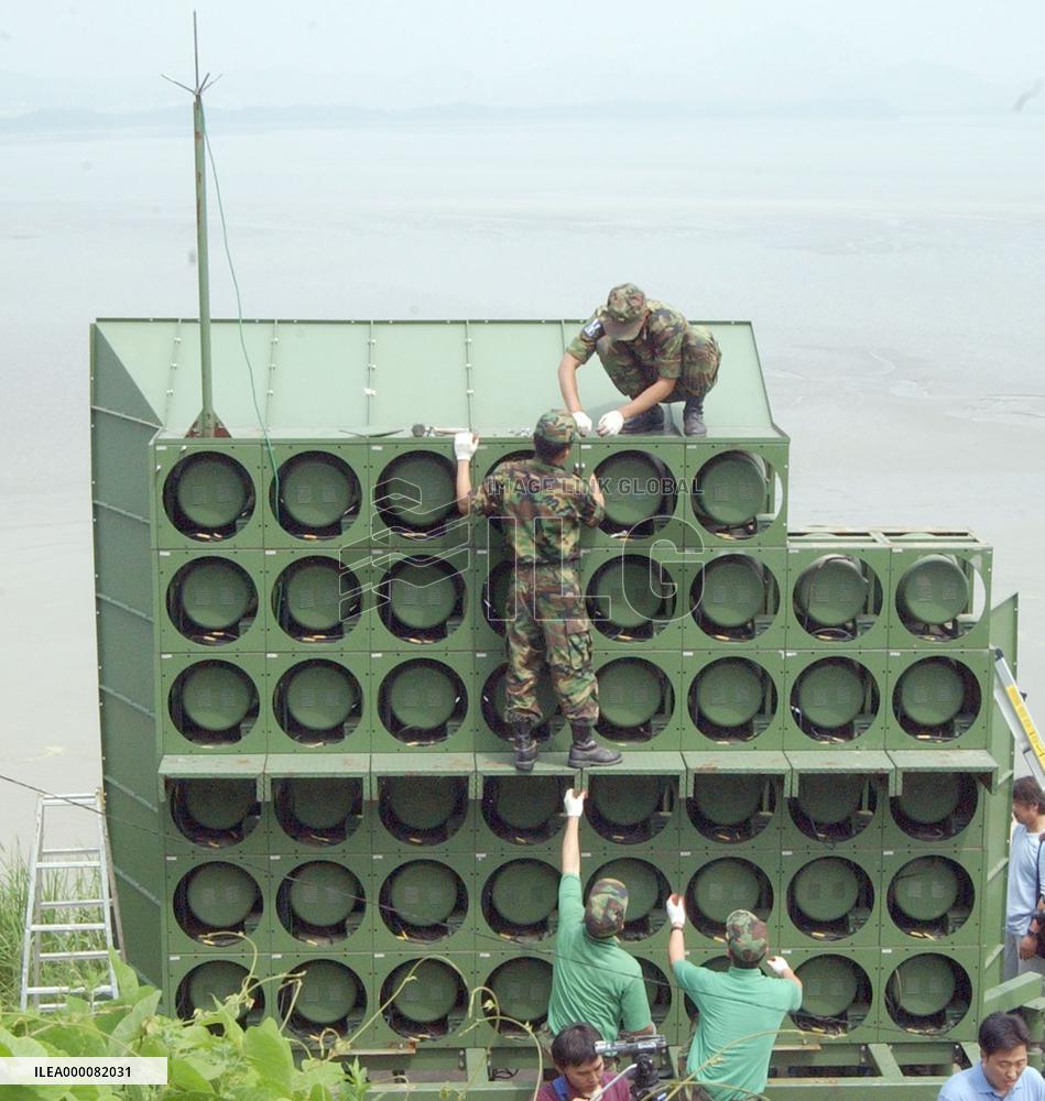 S. Korea resumes anti-N. Korea loudspeaker propaganda