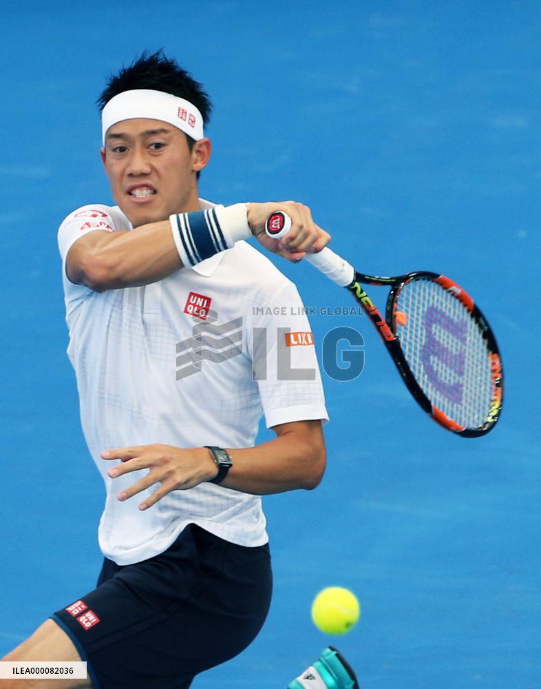 Nishikori knocked out in Brisbane Int'l quarterfinal