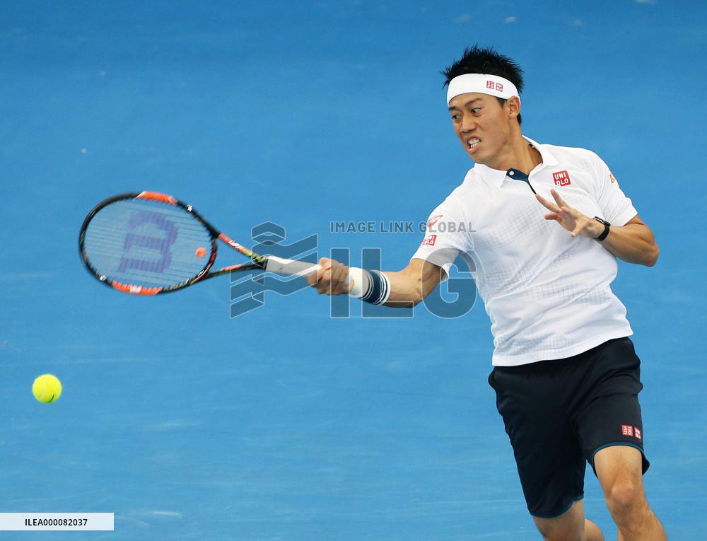 Nishikori knocked out in Brisbane Int'l quarterfinal
