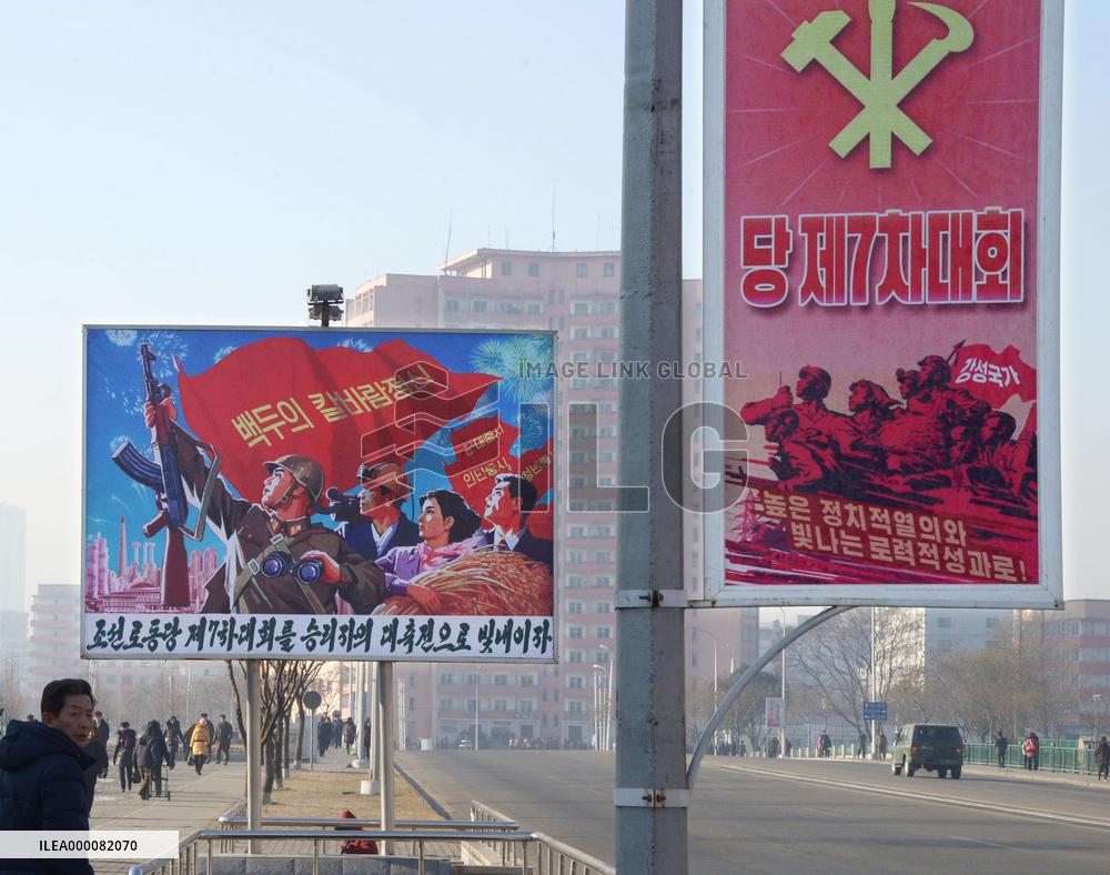 Streets of Pyongyang days after nuclear test