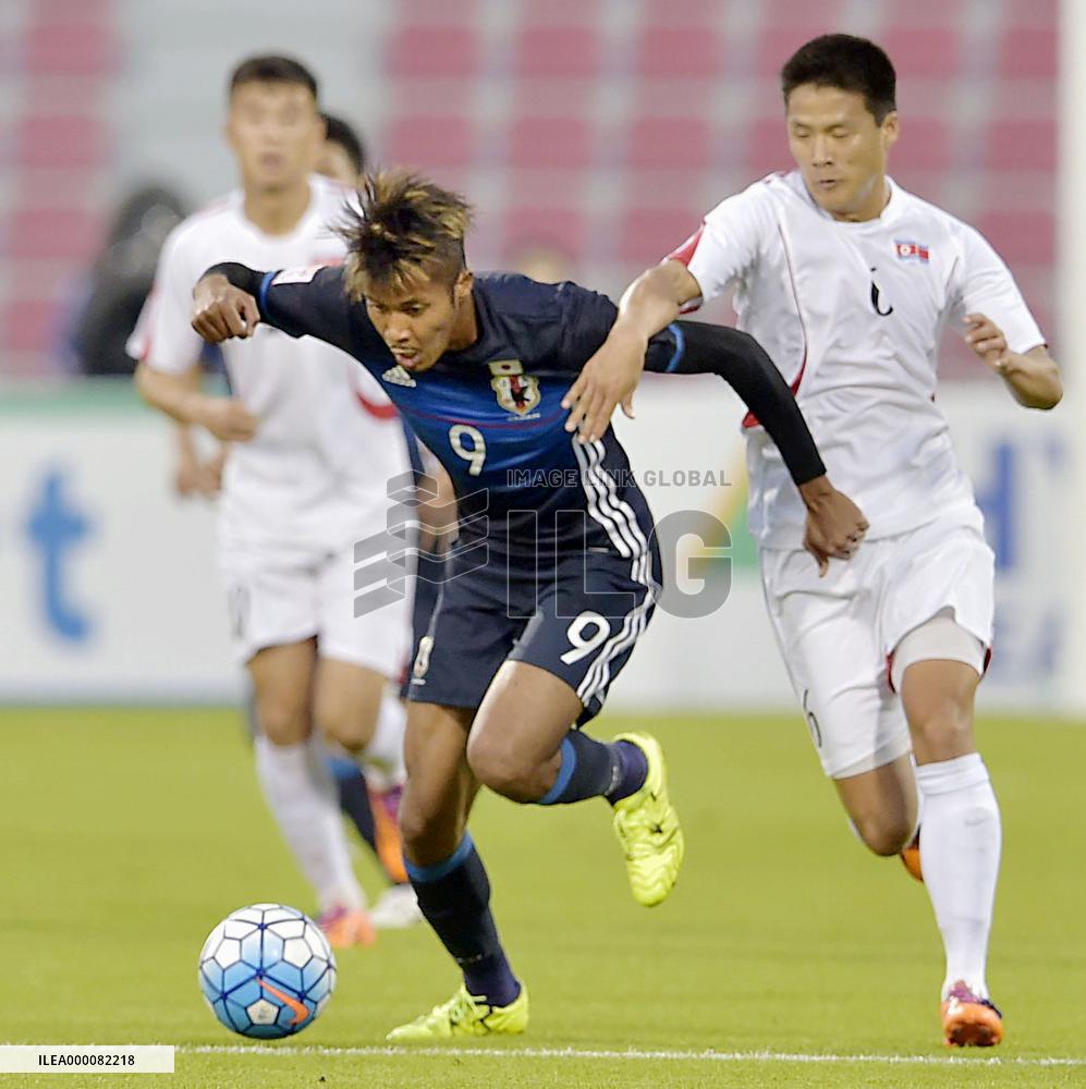 Japan faces off against N. Korea in U-23 Olympic qualifier