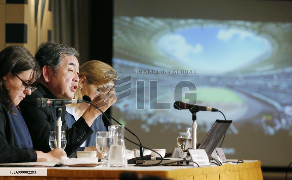 Tokyo Olympics stadium architect denies allegations over similarity