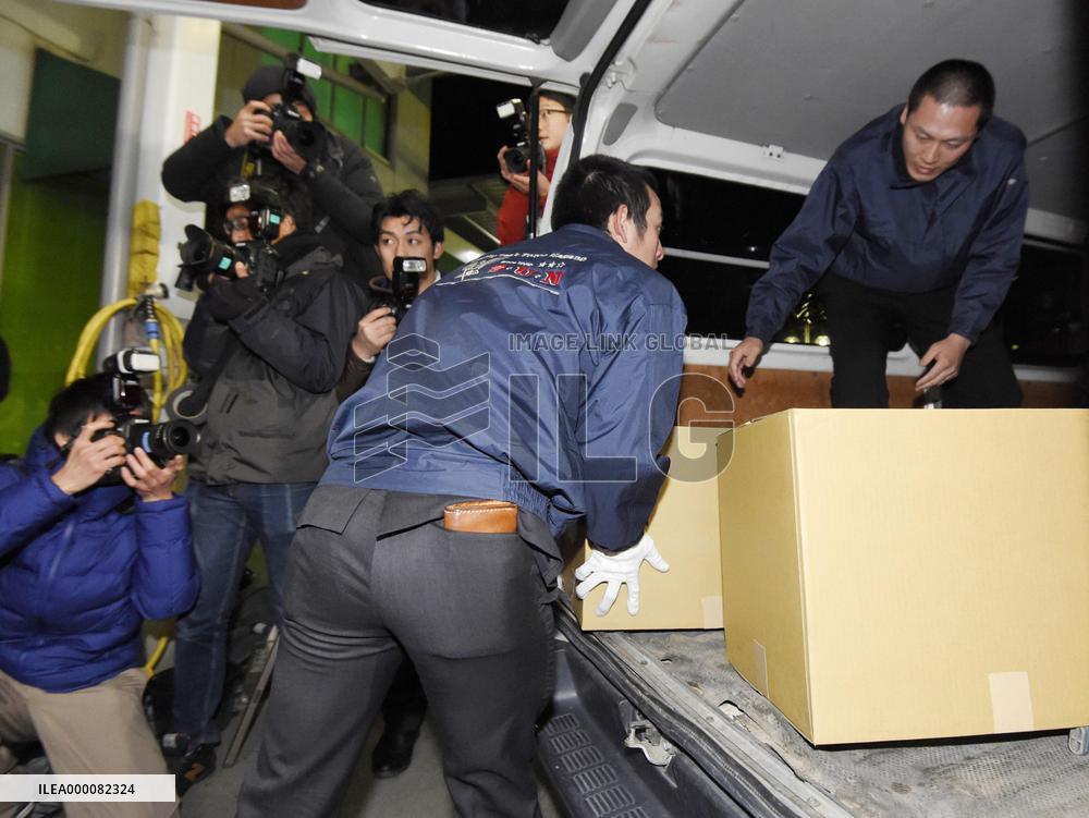 Police confiscate documents from bus operator