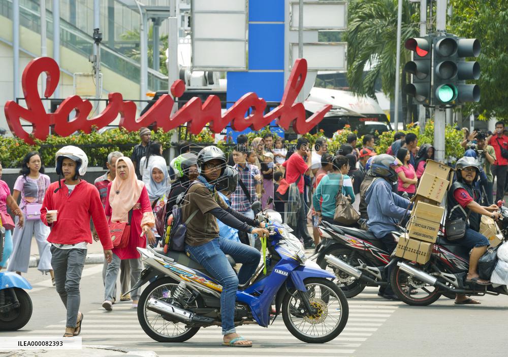 Indonesians share message of "We are not afraid"