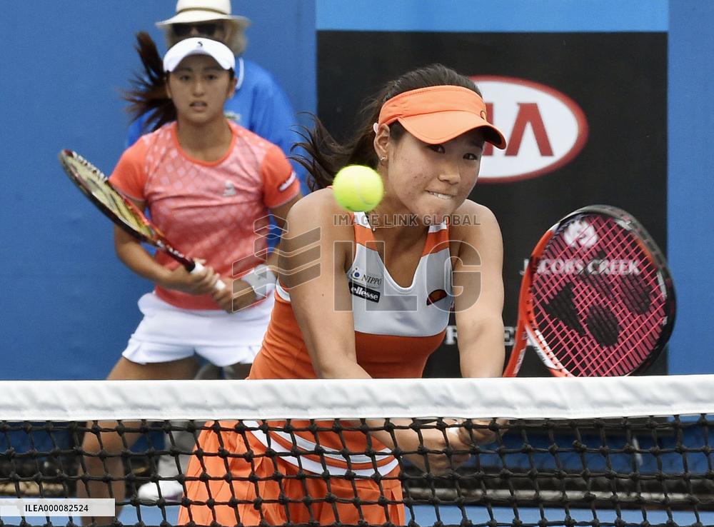 Japan pair loses in Australian Open 1st round