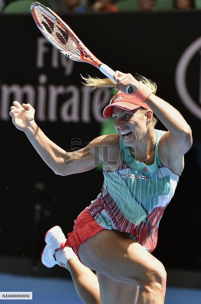Kerber cruises into Australian Open q'finals