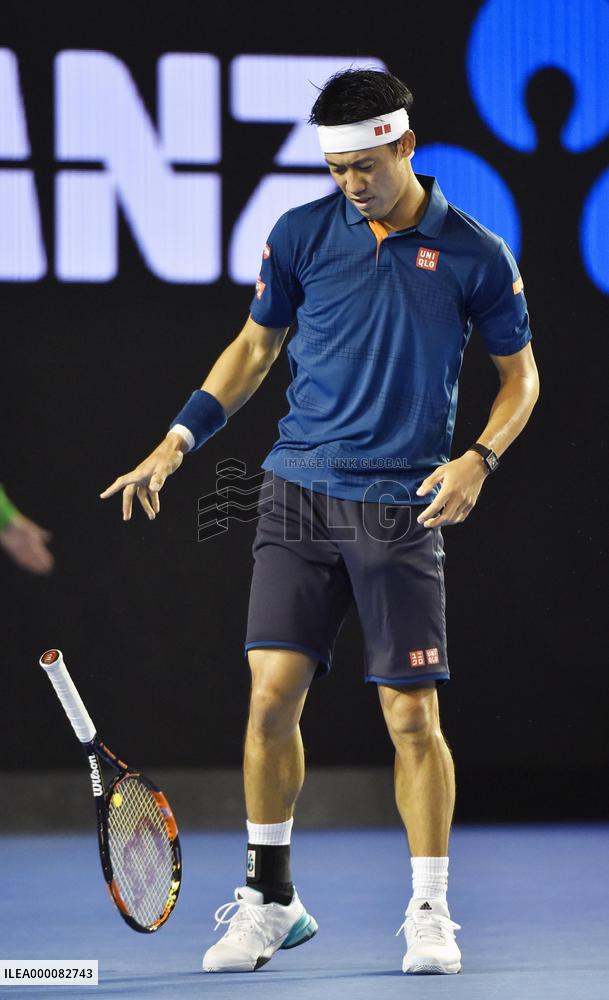 Djokovic ends Nishikori's Australian Open run in q'finals