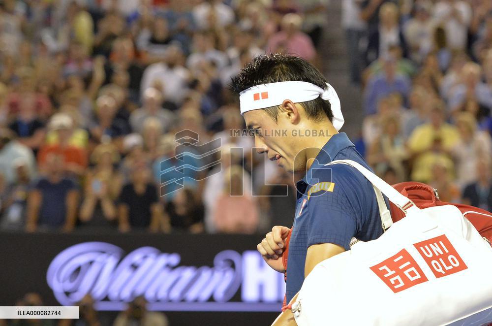 Djokovic ends Nishikori's Australian Open run in q'finals
