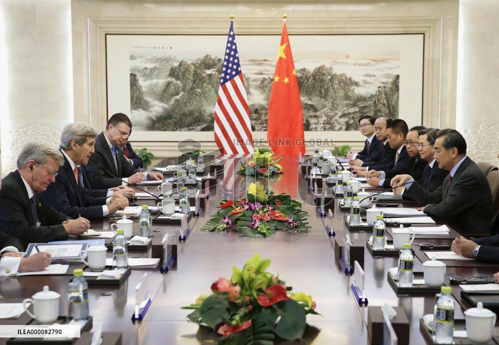 Kerry in China to discuss new steps against N. Korea