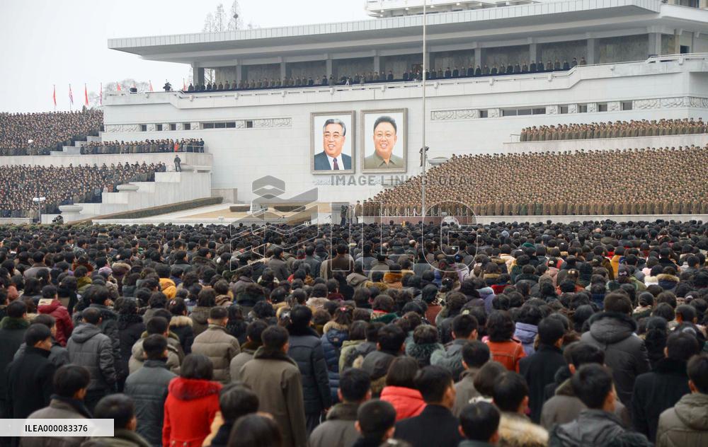 N. Korea celebrates rocket launch with dance party, fireworks