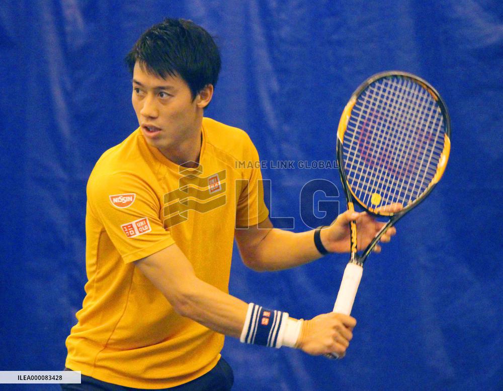 Japan's Nishikori eyes 4th straight Memphis championship