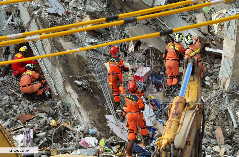 Developers detained in wake of deadly Taiwan quake