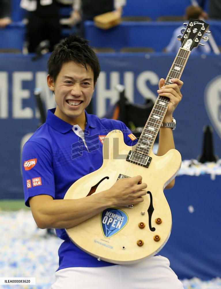 Nishikori wins Memphis Open title