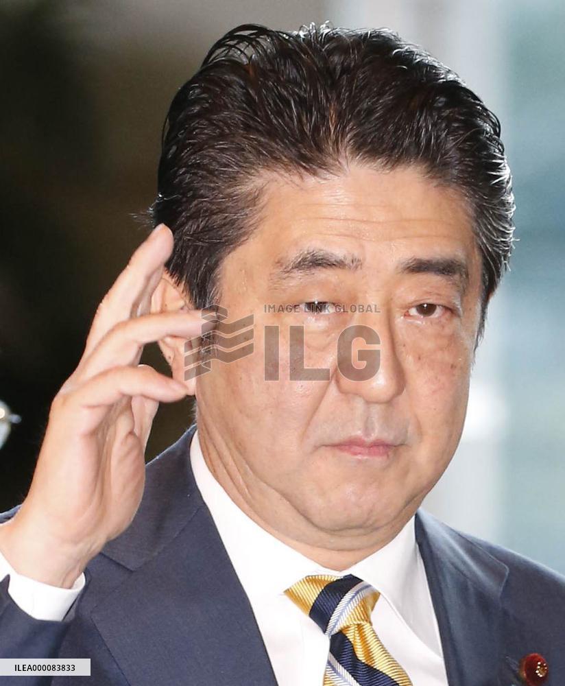 Abe vows to bring forward cut in number of lower house seats
