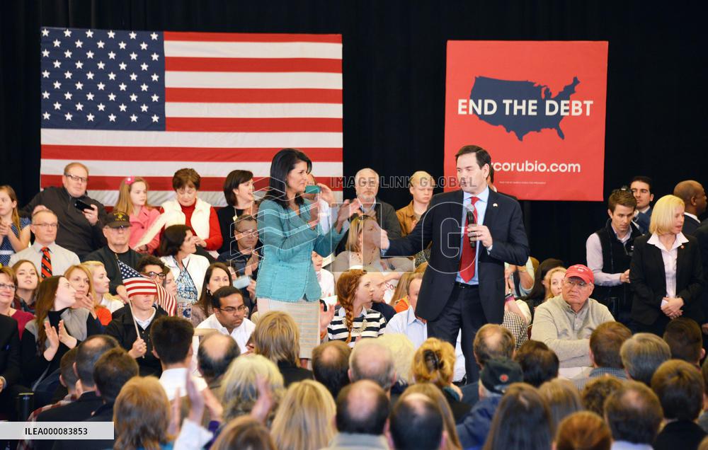 Rubio campaigns in South Carolina ahead of primary