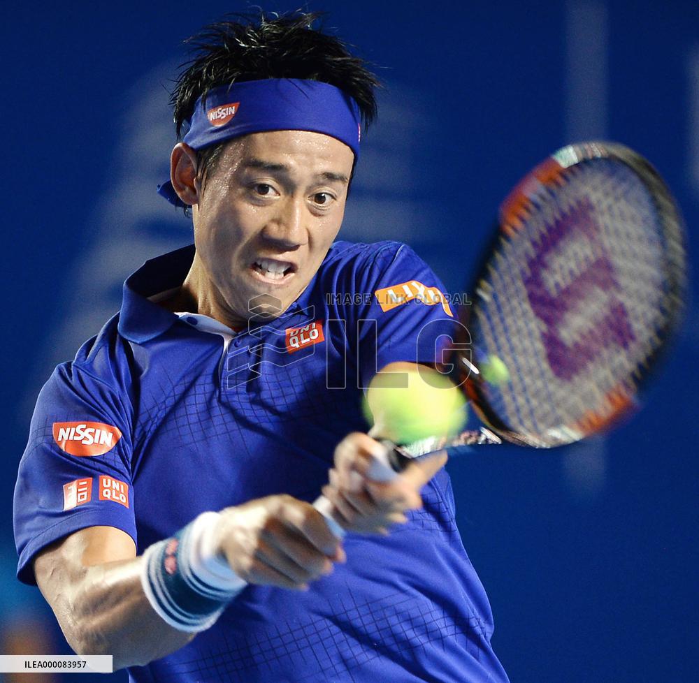 Tennis: Nishikori advances in Acapulco