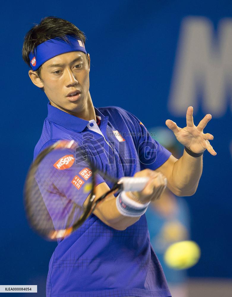Tennis: Nishikori suffers 2nd-round loss in Acapulco