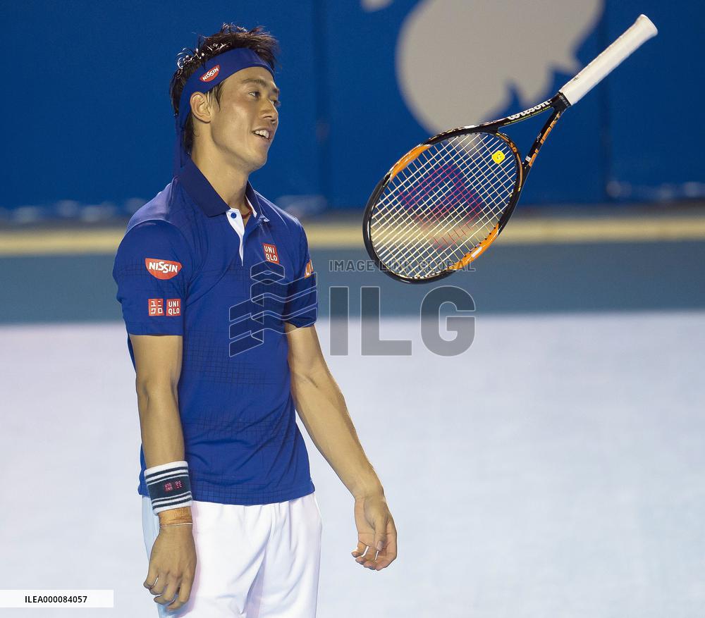 Tennis: Nishikori suffers 2nd-round loss in Acapulco