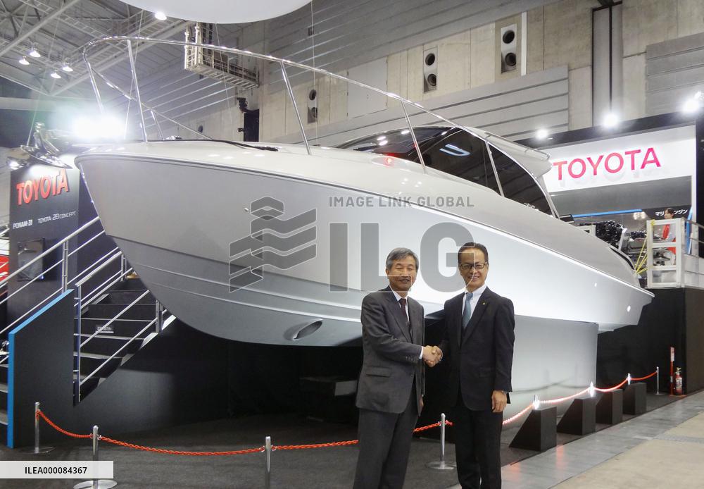 Toyota, Yanmar reveal jointly developed pleasure boat