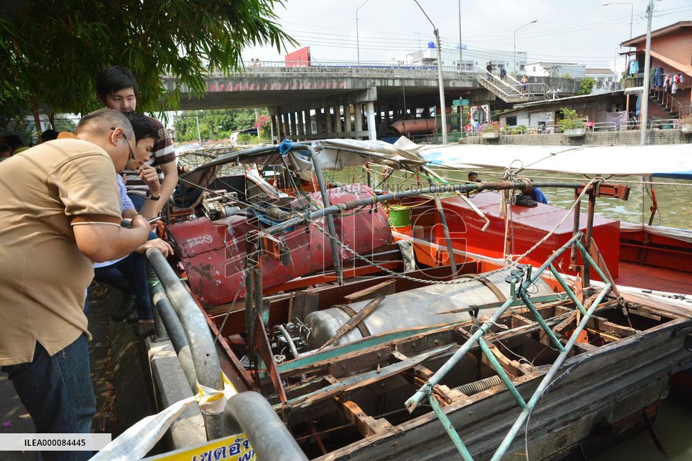 50 injured as boat explodes in Bangkok canal