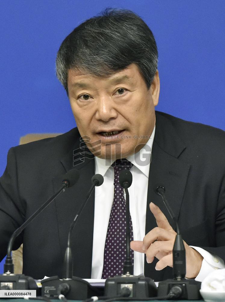 China's top economic planner speaks in Beijing