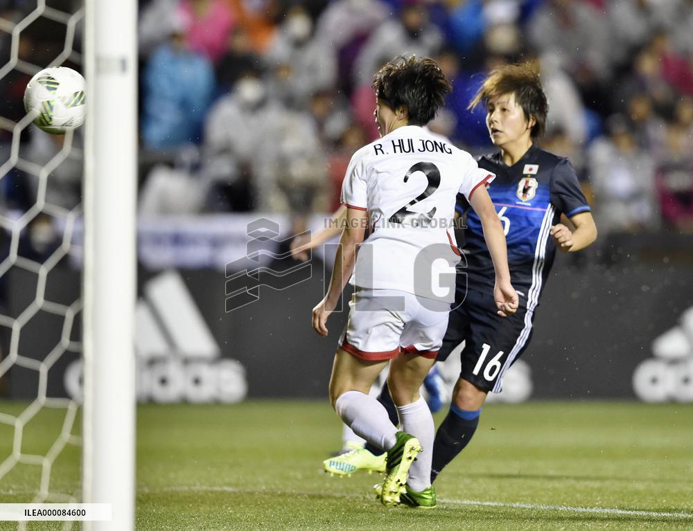 Soccer: Japan edge N. Korea to finish 3rd in Olympic qualifying