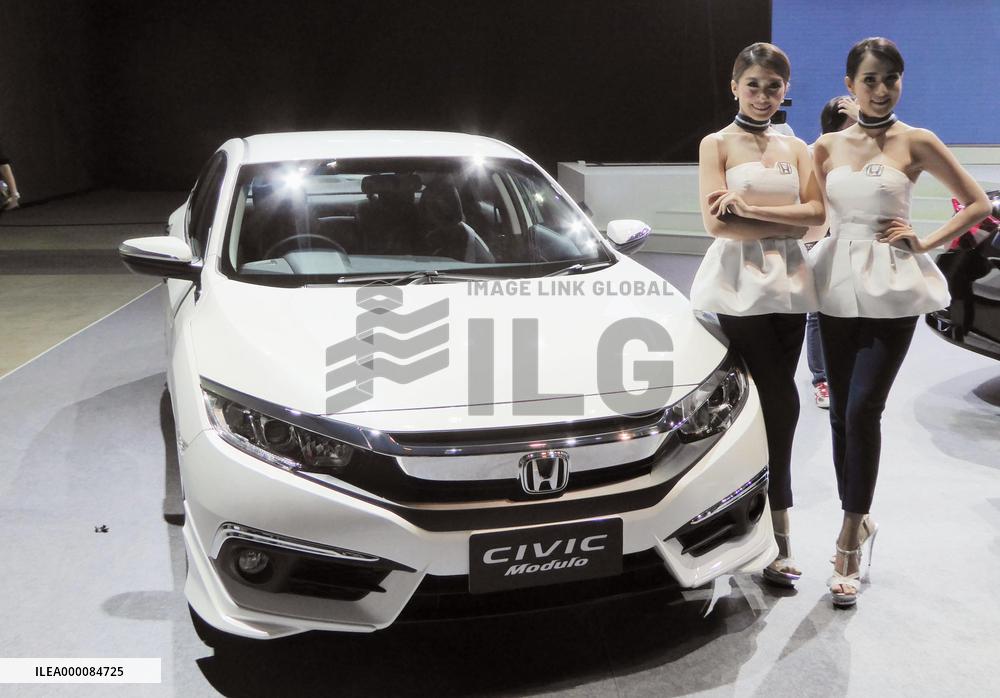 Honda launches new Civic model produced at Thailand plant