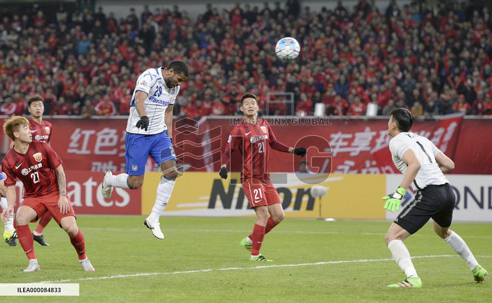 Gamba Osaka succumbs to Shanghai SIPG