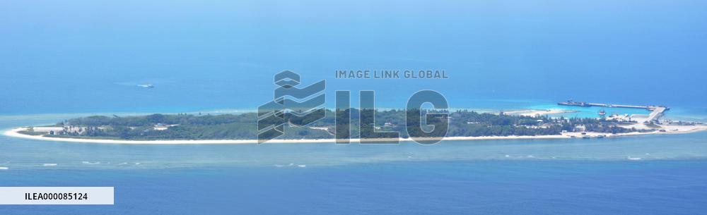 Taiwan-controlled islet in S. China Sea shown to foreign media