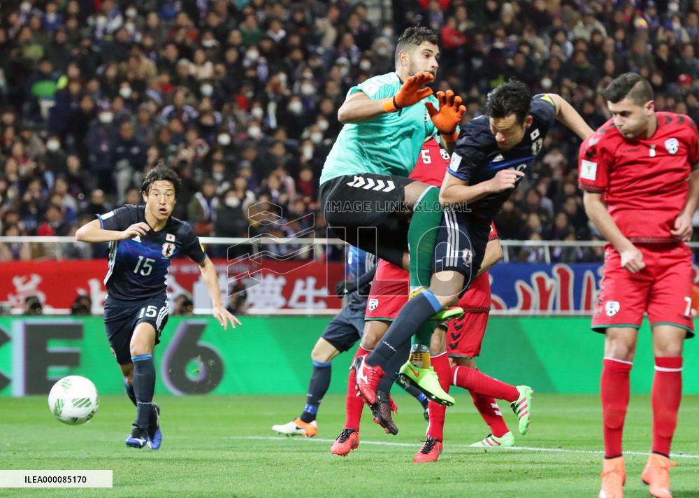 Japan beat Afghanistan 5-0 in World Cup qualifiers