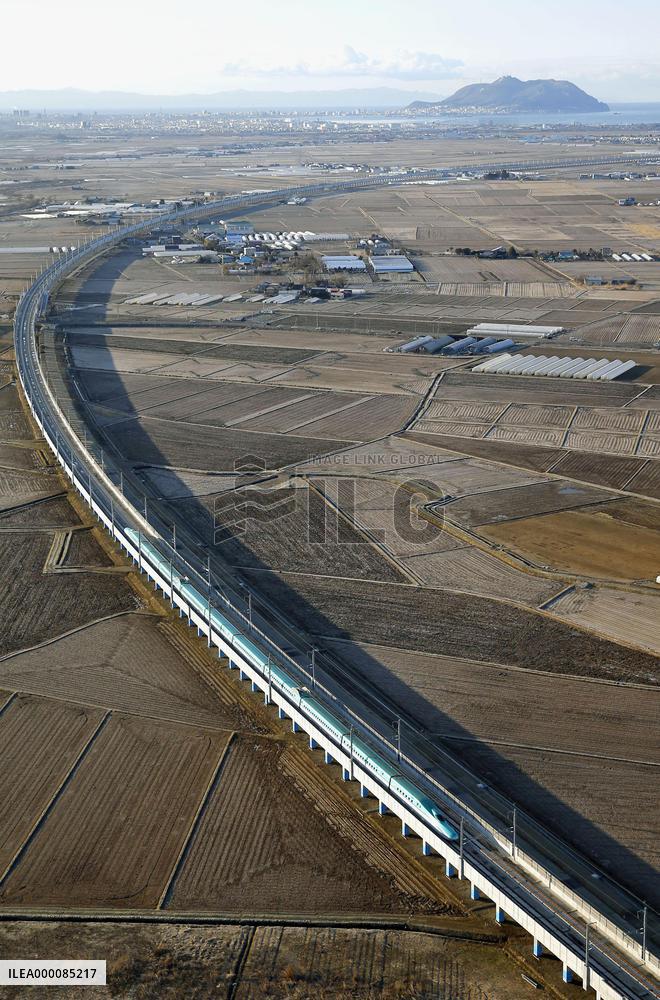 Hokkaido Shinkansen Line opens for travel