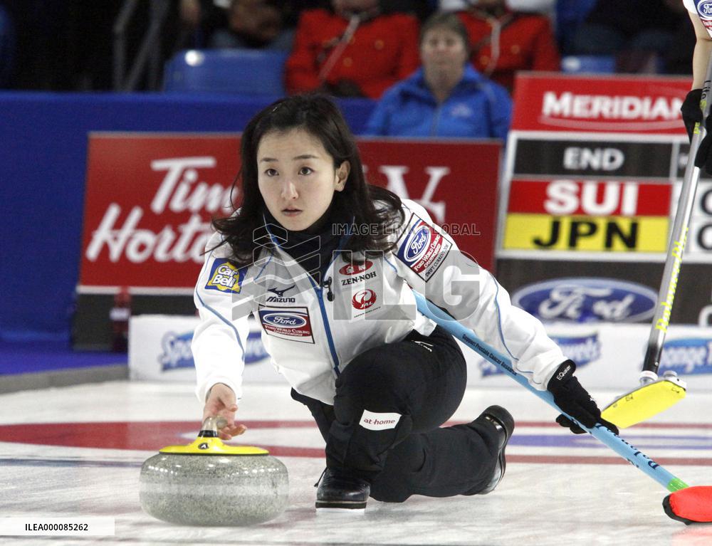 Japan win silver medal at world curling championship