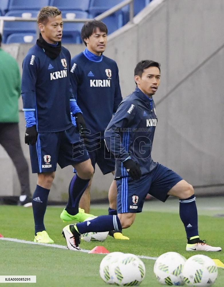 Soccer: Halilhodzic warns Japan to be wary of crafty Syria