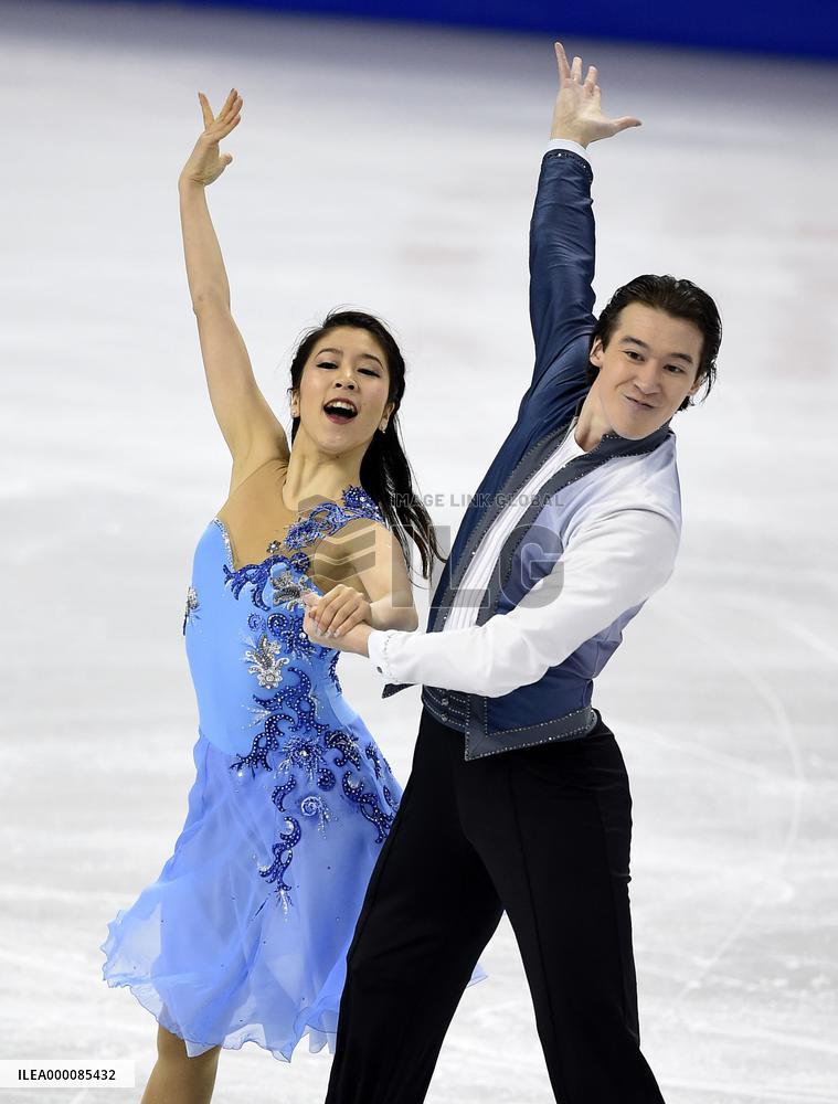 Muramoto, Reed come in 16th after short dance at world c'ships