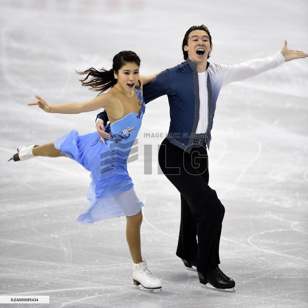 Muramoto, Reed come in 16th after short dance at world c'ships