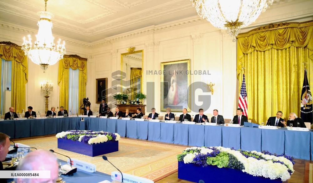 Nuclear Security Summit dinner party held at White House