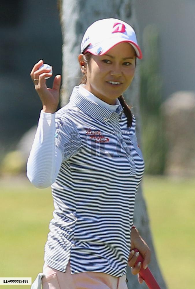 Japan's Ai Miyazato takes lead in 1st-round at ANA Inspiration