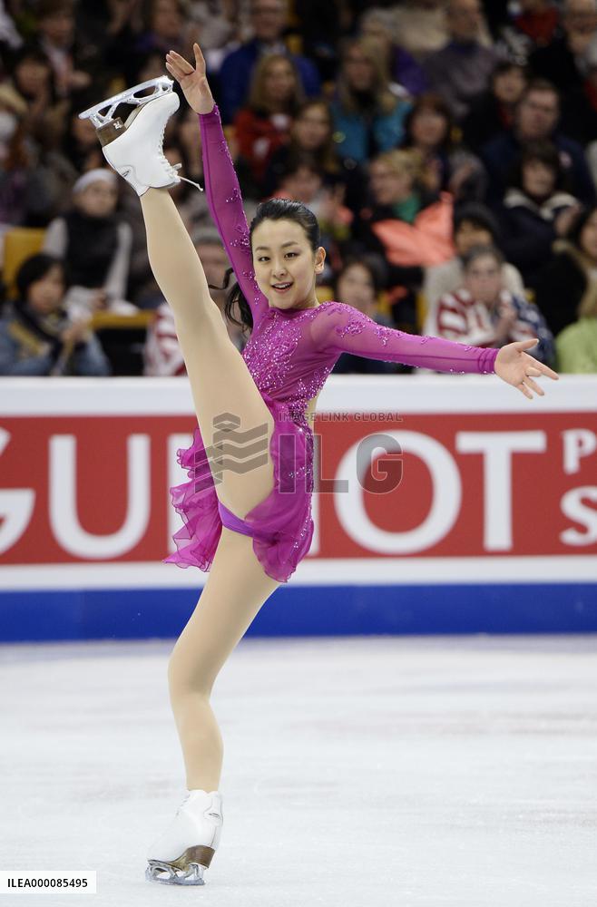 Asada off to a slow start after World Figure Skating C'ships SP