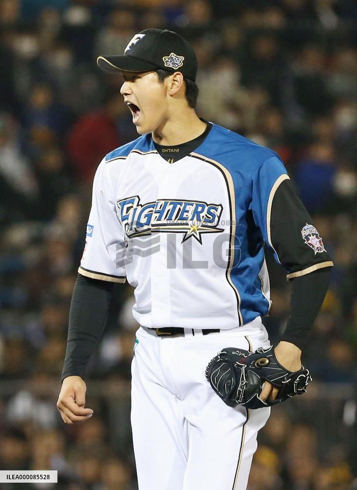 Otani gets no-decision in Fighters' walk-off victory
