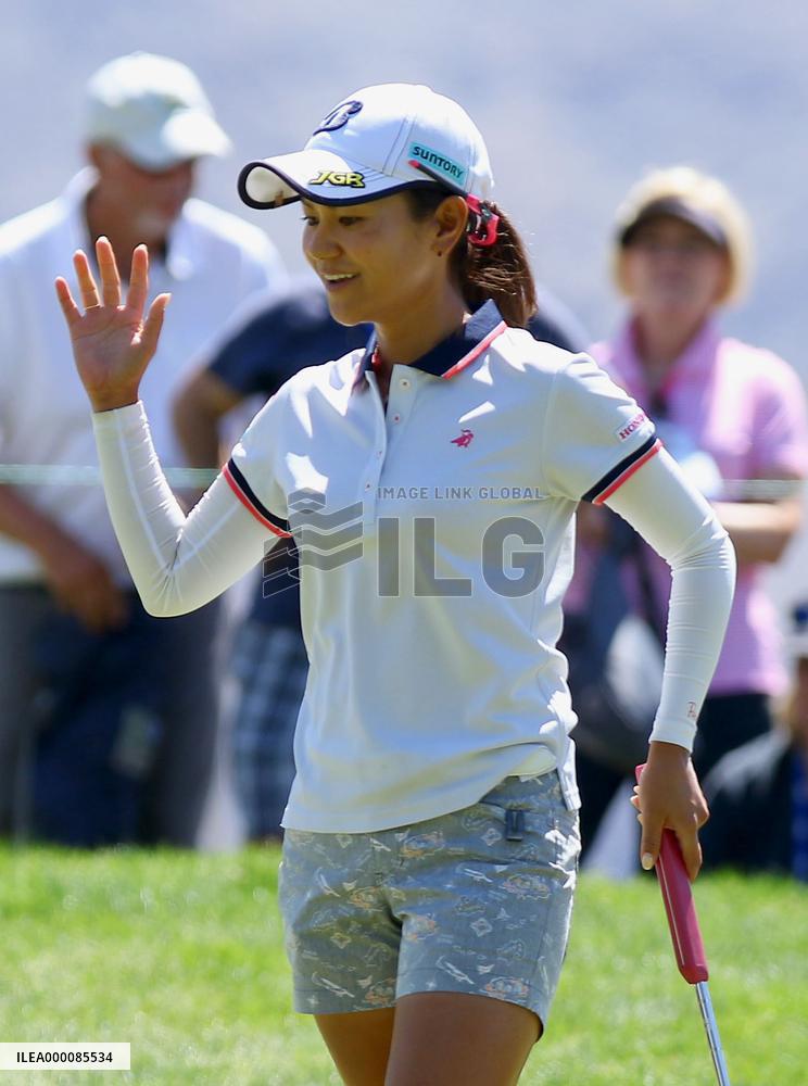 Golf: Miyazato maintains lead after 2 rounds of ANA Inspiration