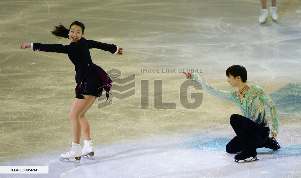 Hanyu, Asada perform at exhibition gala of world c'ships