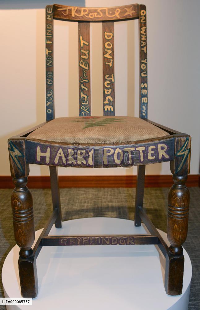 Harry Potter author's chair sells for $394,000