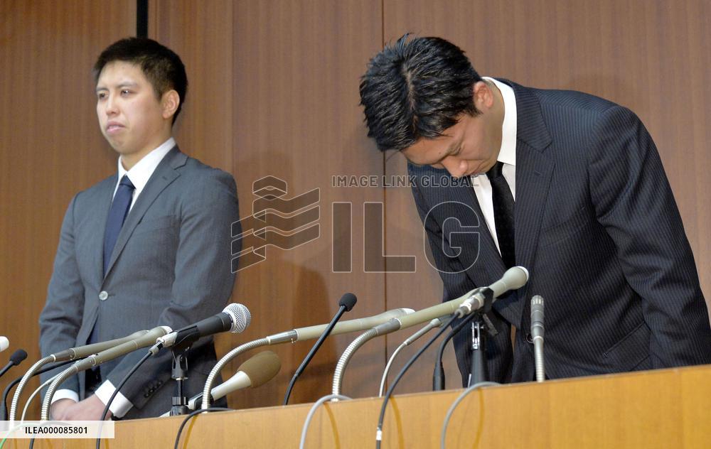 Momota, Tago apologize for gambling at illegal casinos