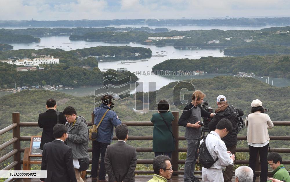 Numerous press tours to Ise-Shima held