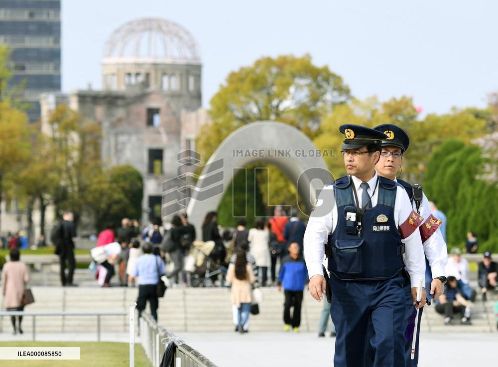 Security tightened ahead of G-7 foreign ministers meeting