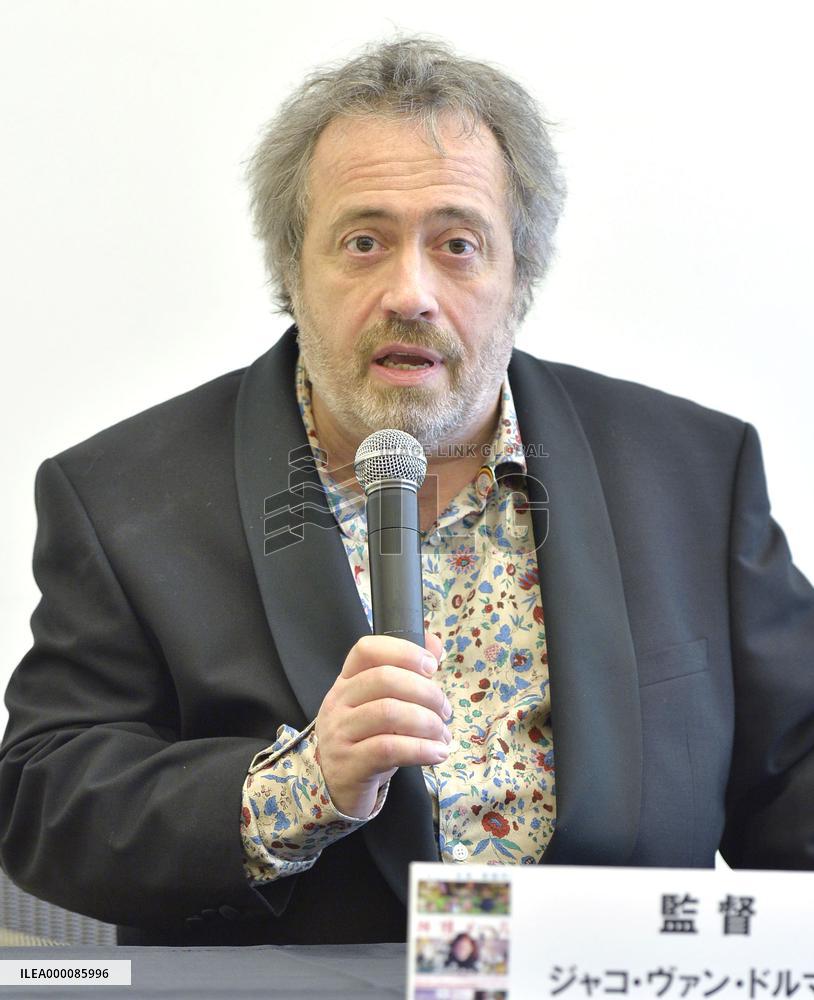 Belgian film director Jaco Van Dormael in Tokyo