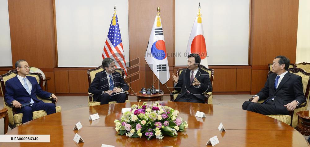 S. Korea, U.S., Japan warn N. Korea against further provocations