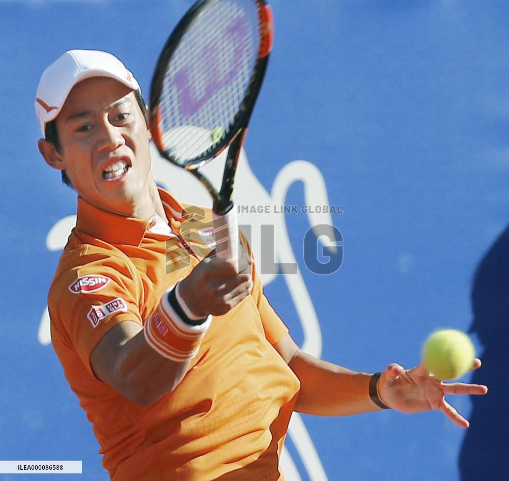 Nishikori runner-up in Barcelona Open