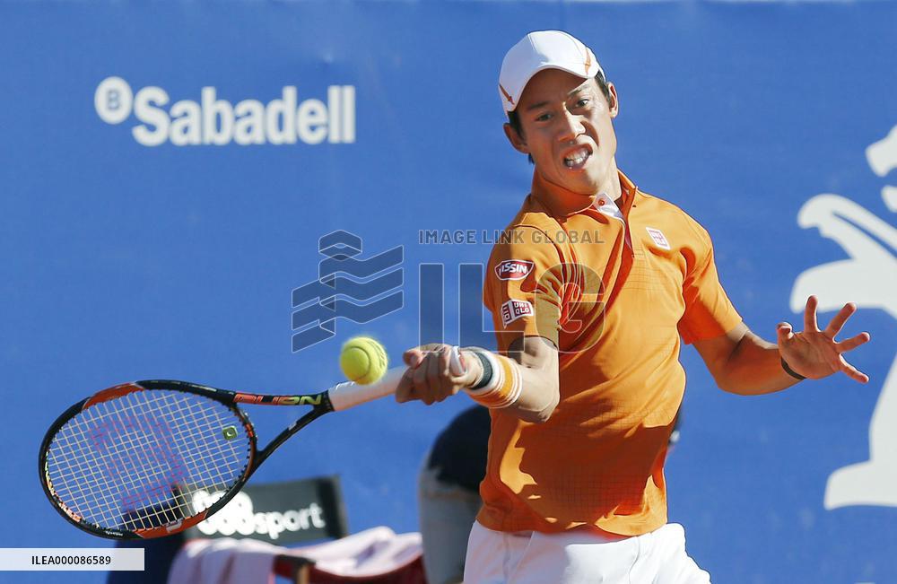 Nishikori runner-up in Barcelona Open